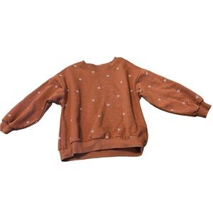 old navy floral sweatshirt